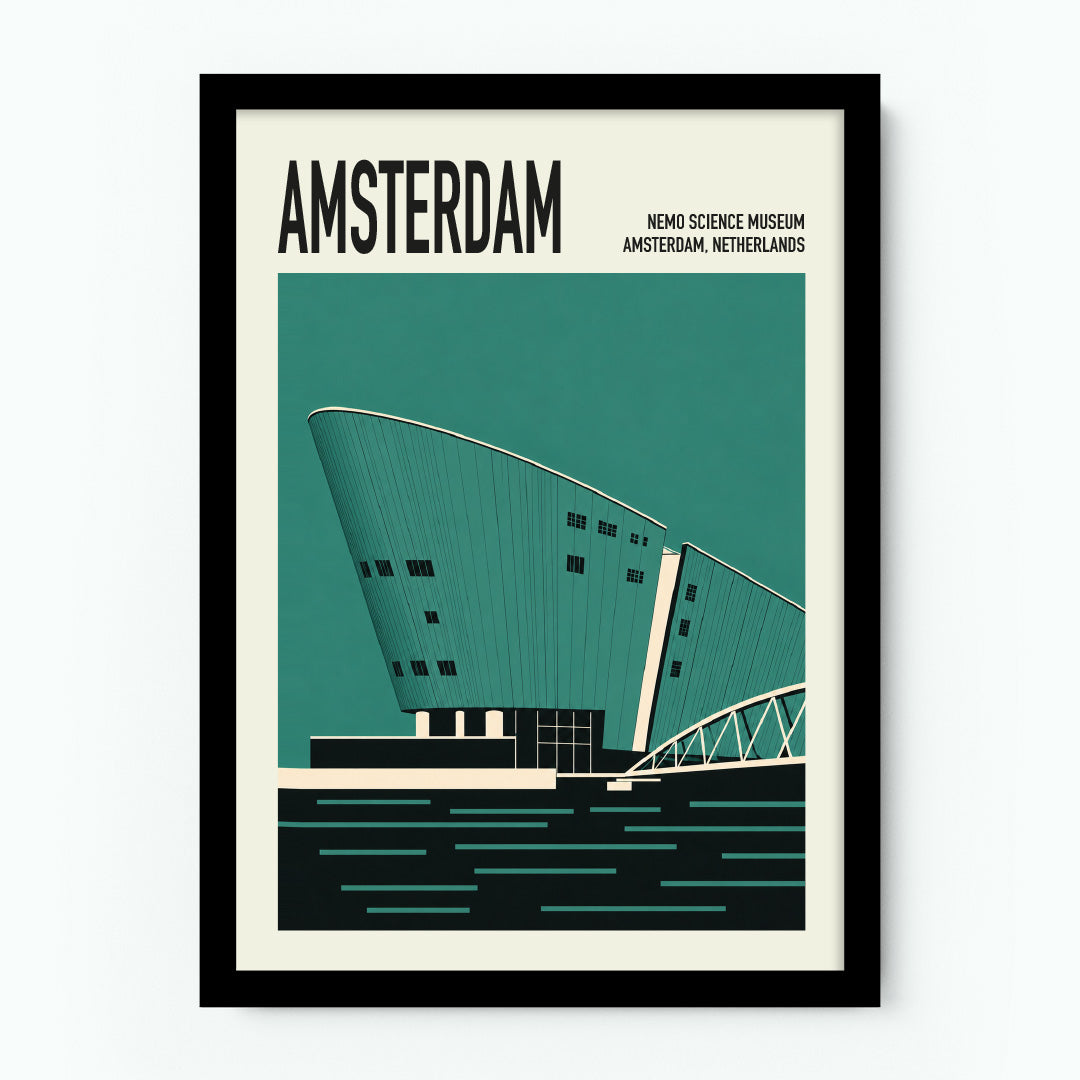 Nemo Science Museum Amsterdam Poster