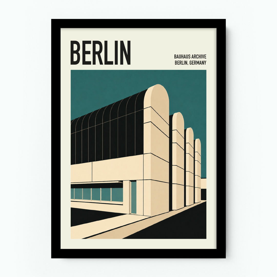 Bauhaus Archive Berlin Poster