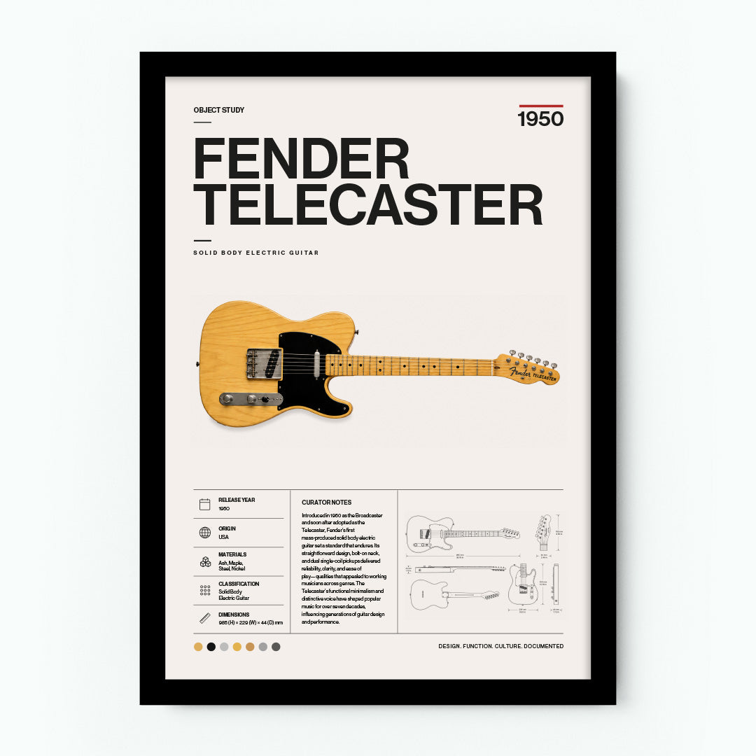 Object Study Fender Telecaster