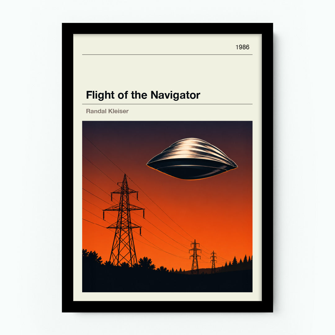 Flight of the Navigator Movie Poster