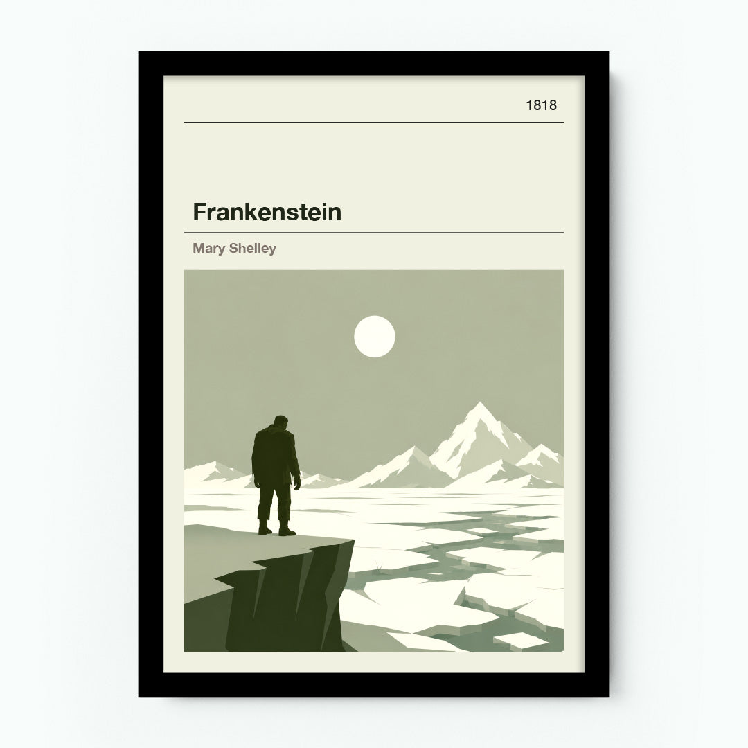 Frankenstein (The Creature) by Mary Shelley Poster