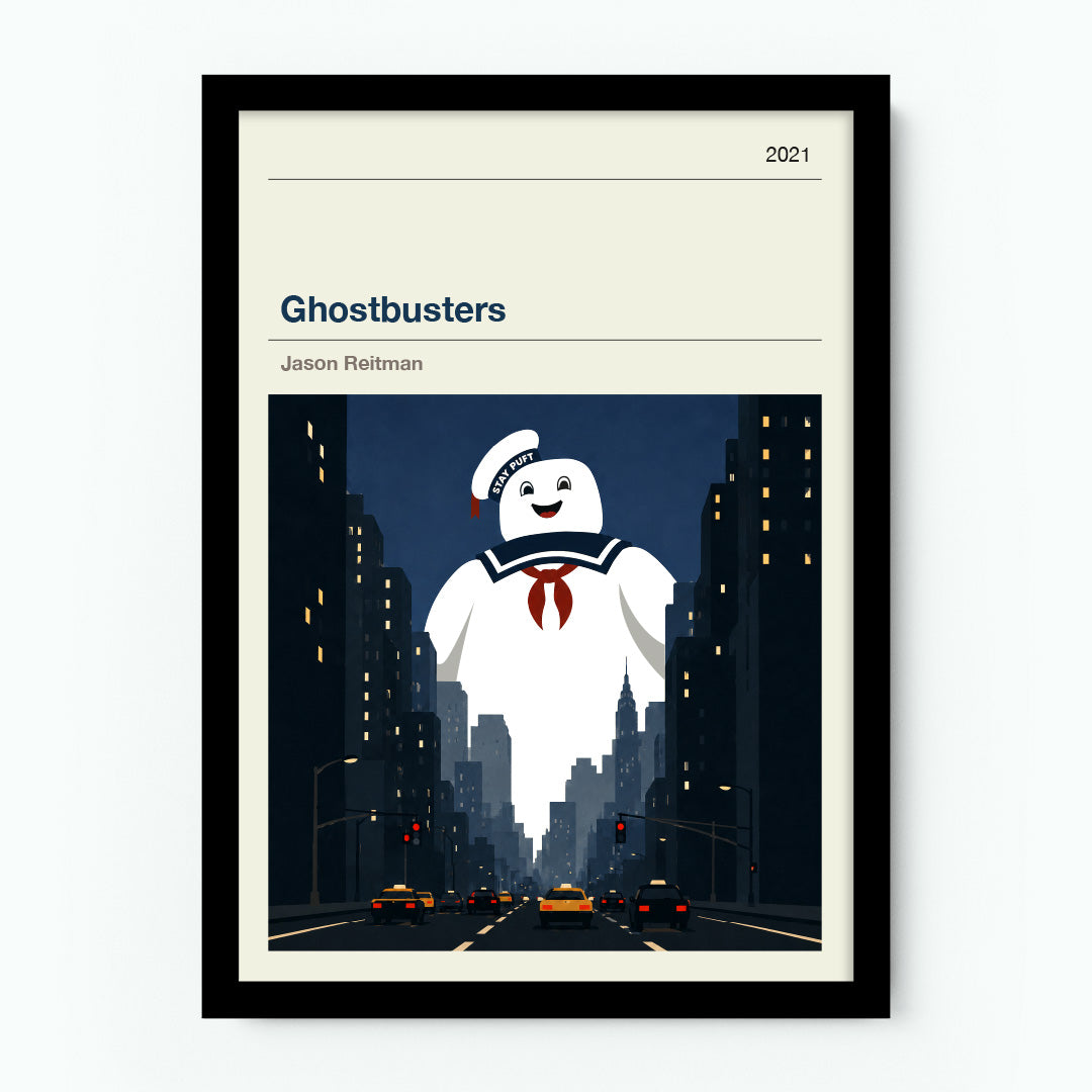 Ghostbusters Marshmallow Man Movie Poster