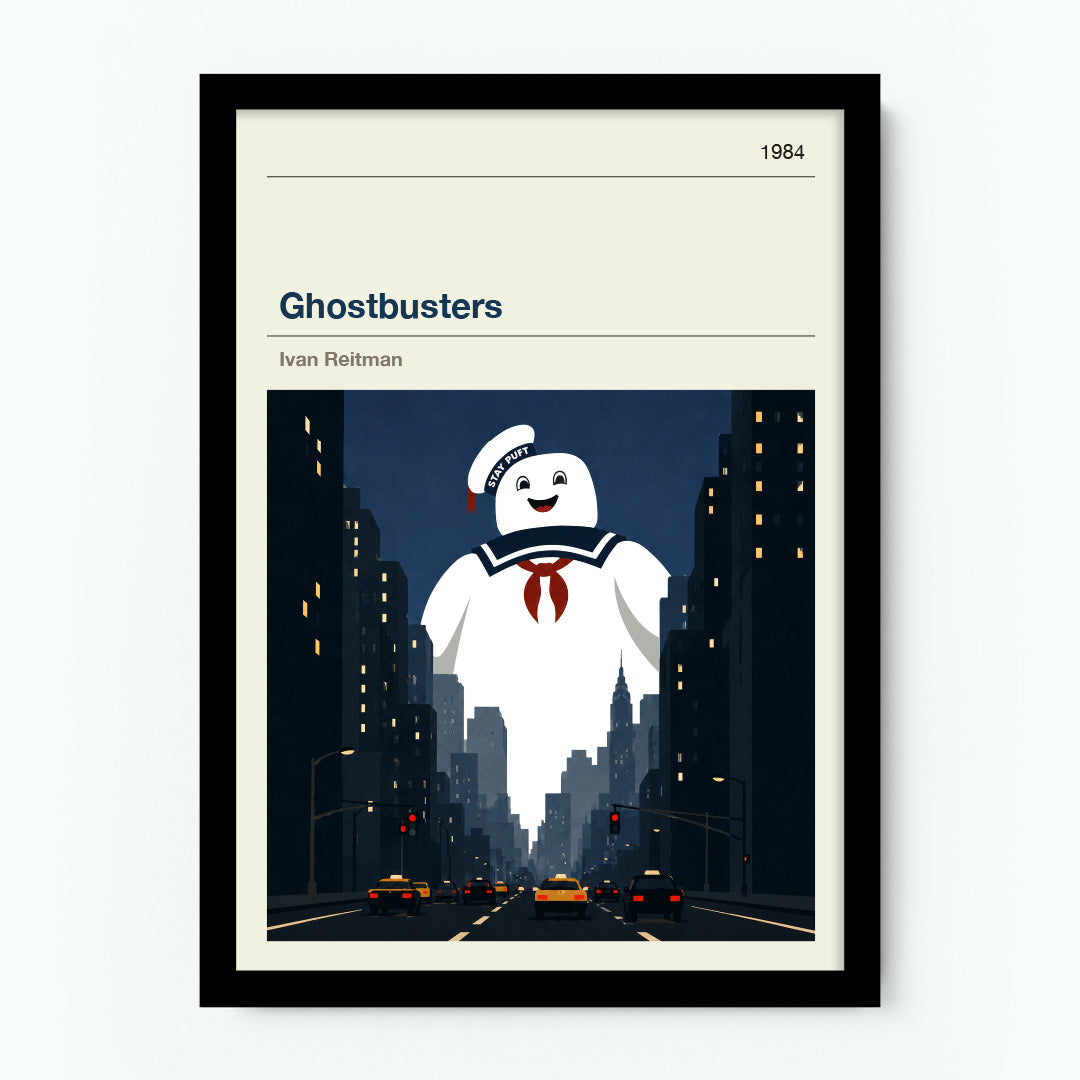 Ghostbusters Marshmallow Man Movie Poster