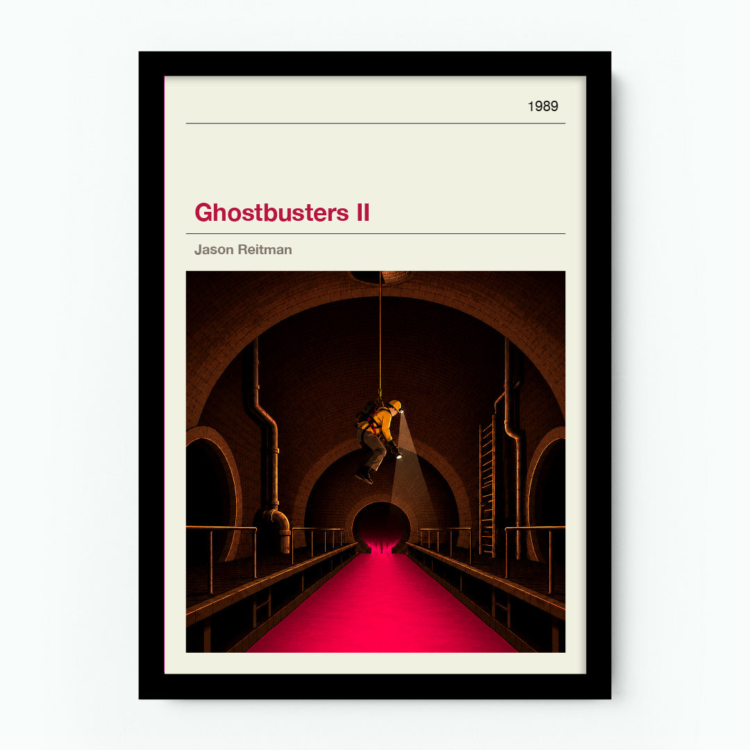 Ghostbusters II Tunnel Movie Poster