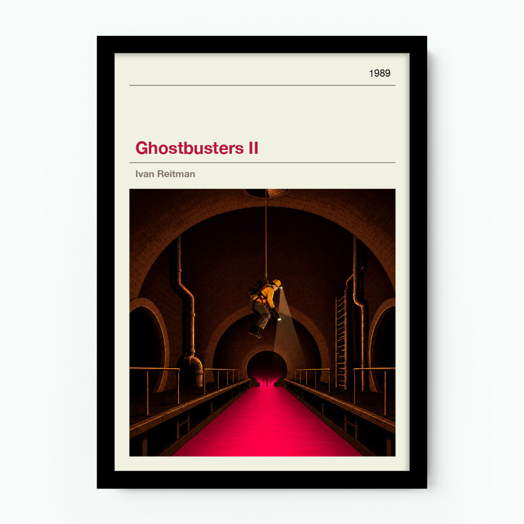 Ghostbusters II Tunnel Movie Poster