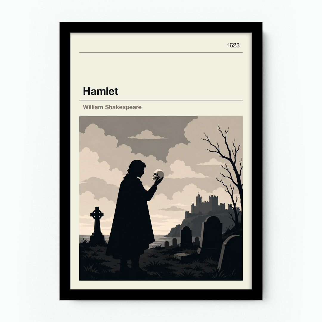 Hamlet by William Shakespeare Poster