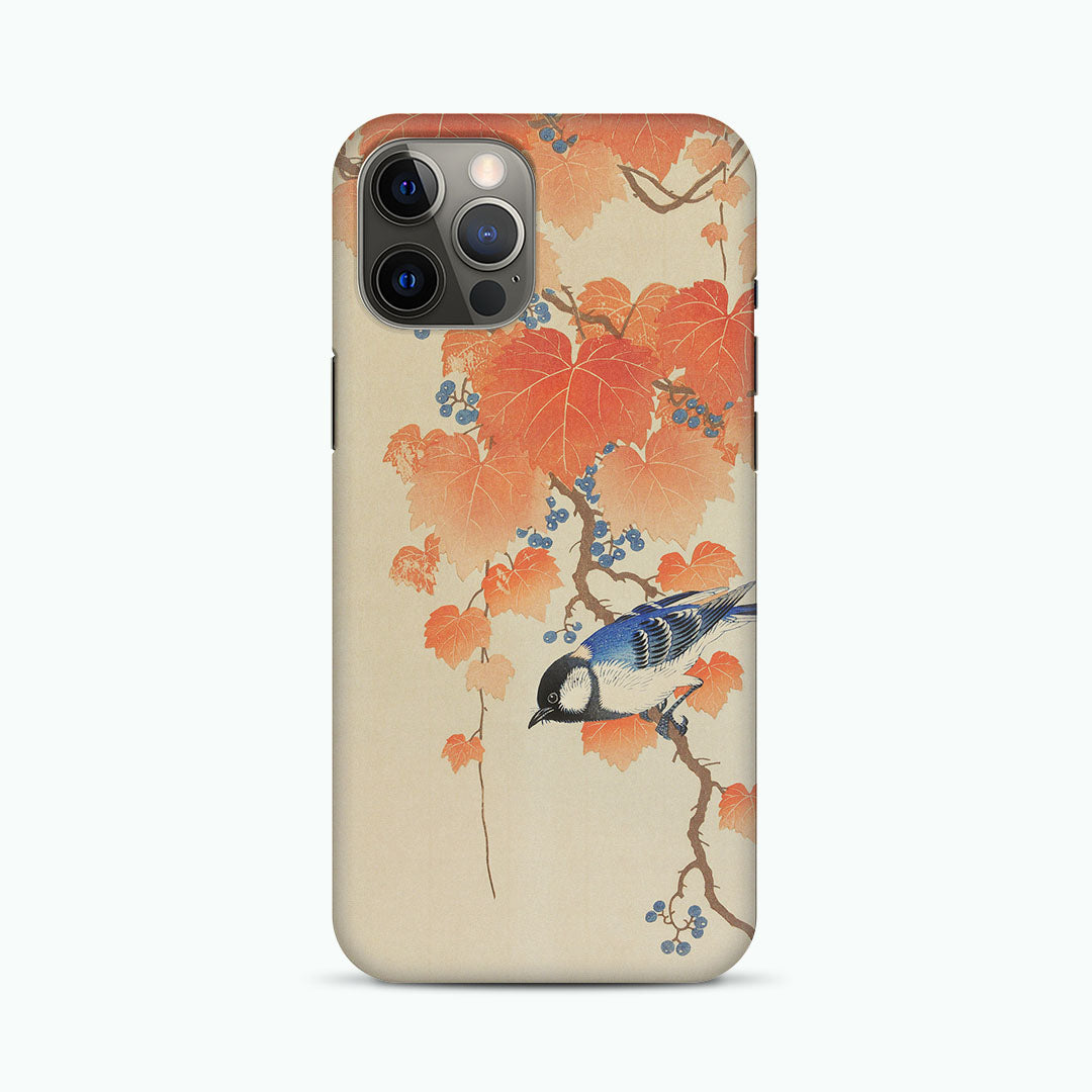 Ohara Koson Great Tit on Paulownia Branch TOUGH Phone Case