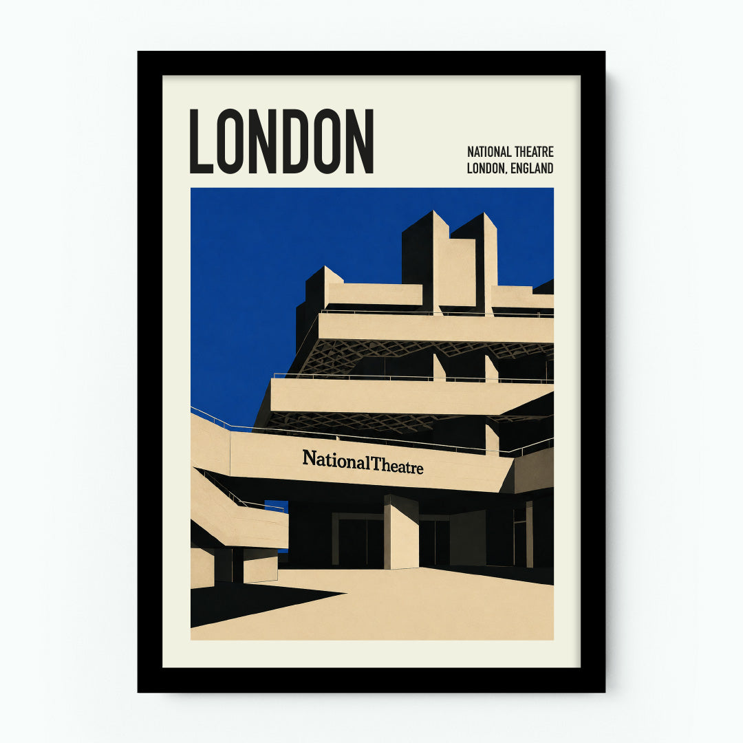 National Theatre London Poster