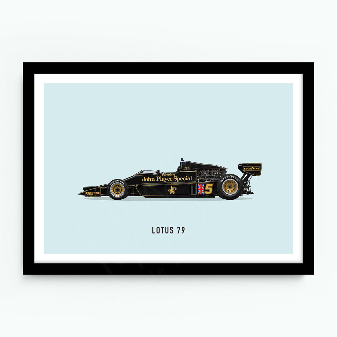 Lotus 79 F1 Car Poster