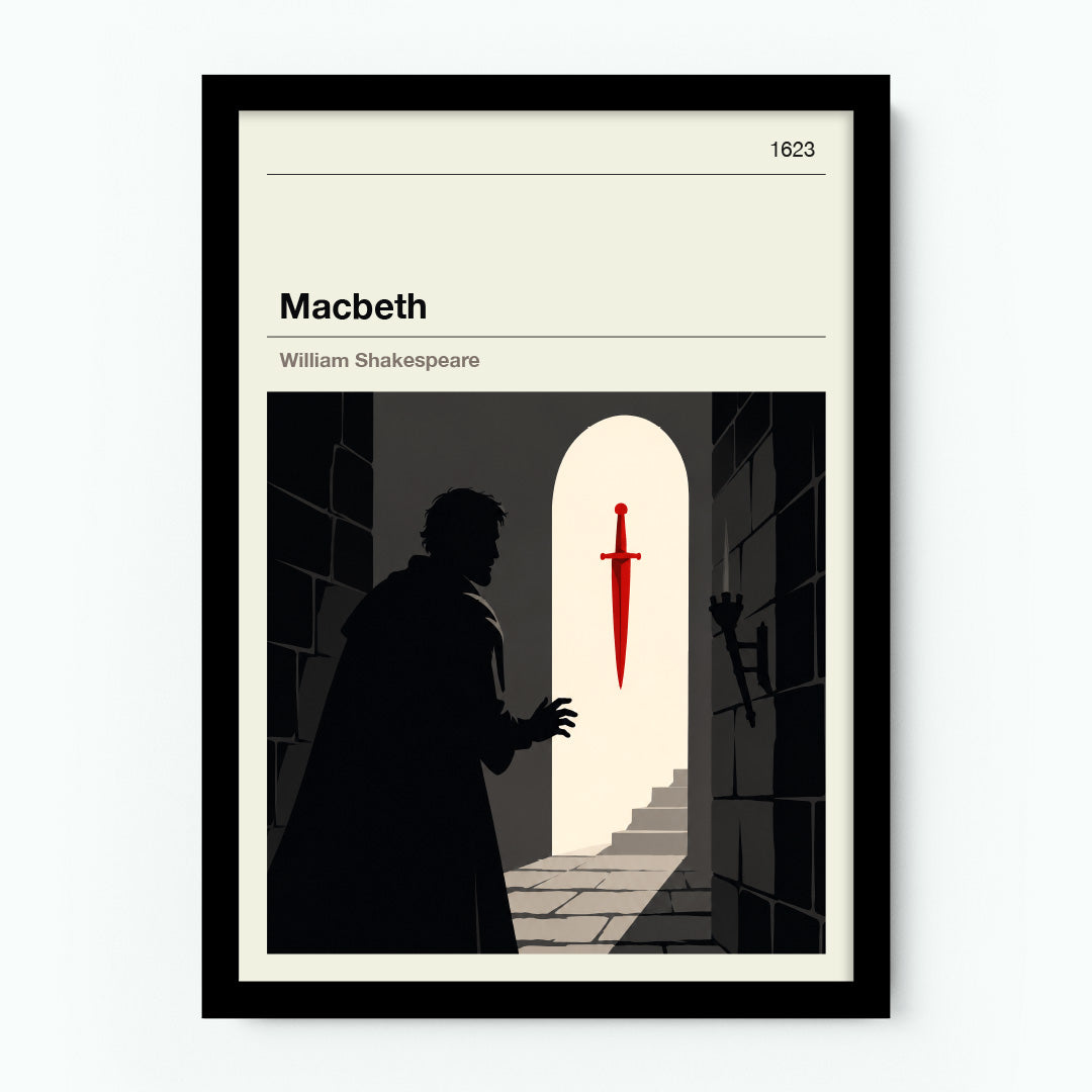 Macbeth (Dagger) by William Shakespeare Poster