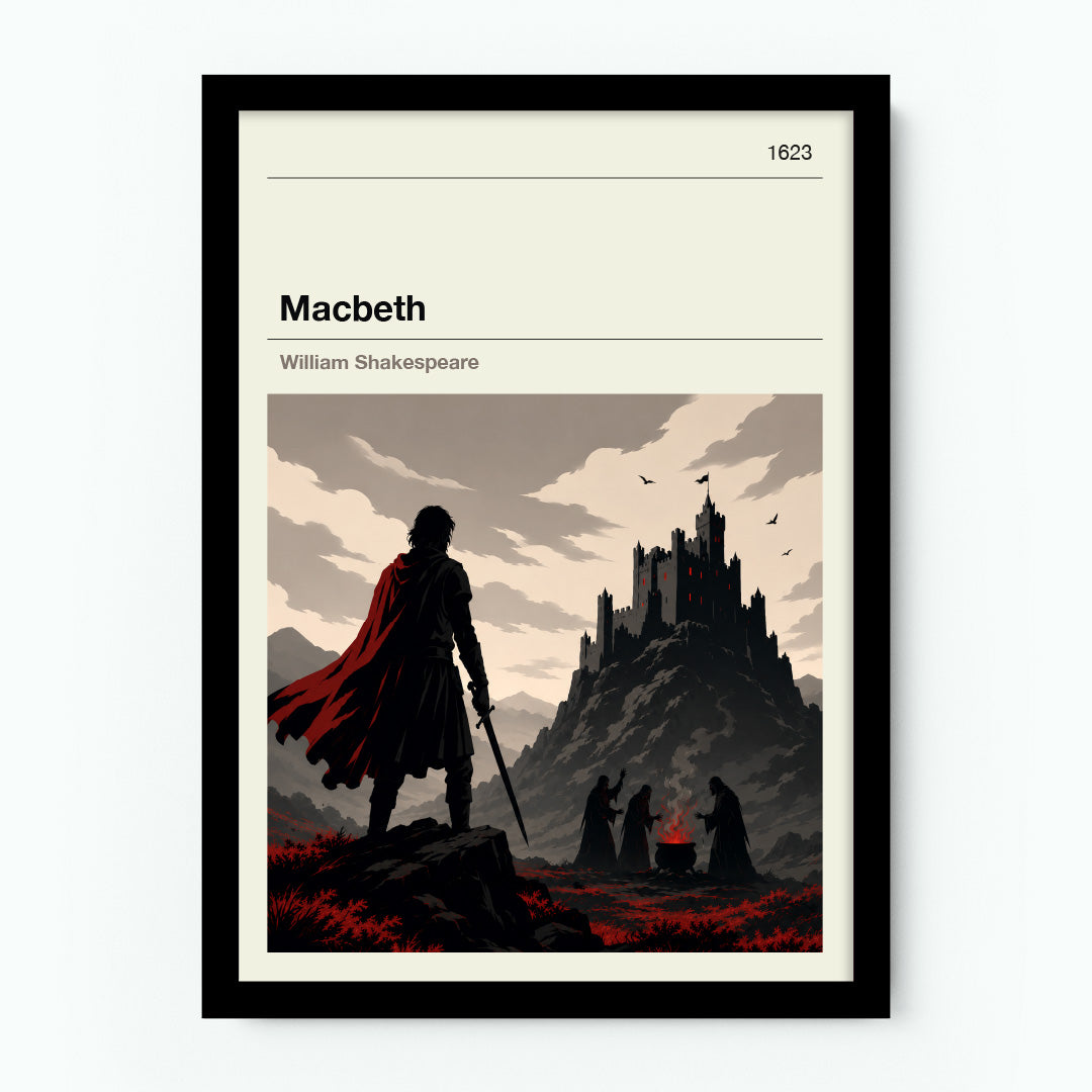 Macbeth by William Shakespeare Poster