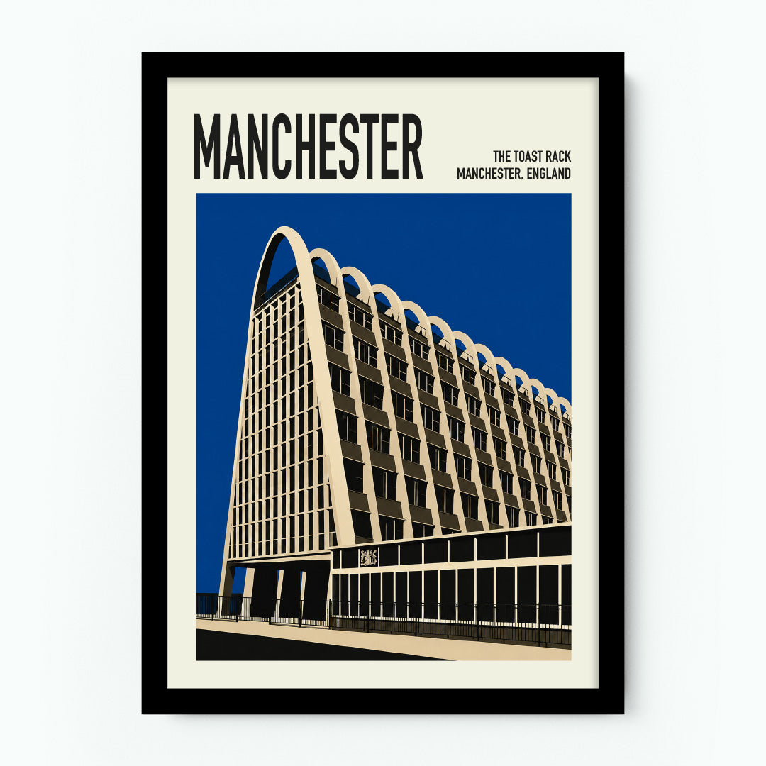The Toast Rack Manchester Poster