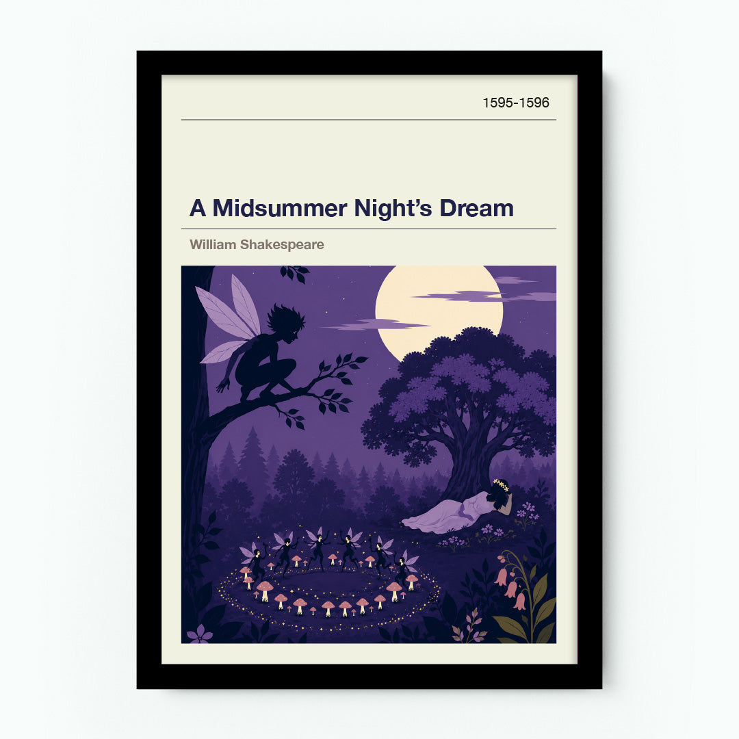 A Midsummer Nights Dream (Titania) by William Shakespeare Poster