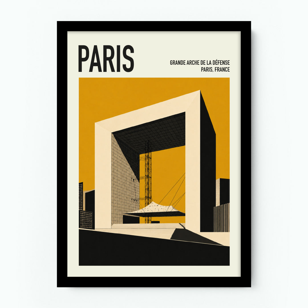Grande Arche De La Defense Paris Poster
