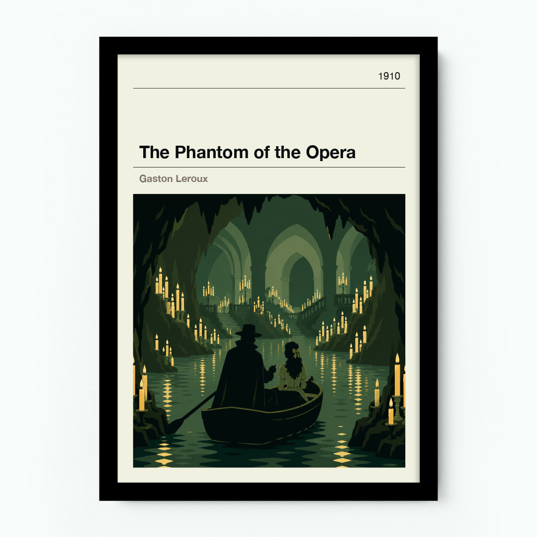 The Phantom of the Opera by Gaston Leroux Poster