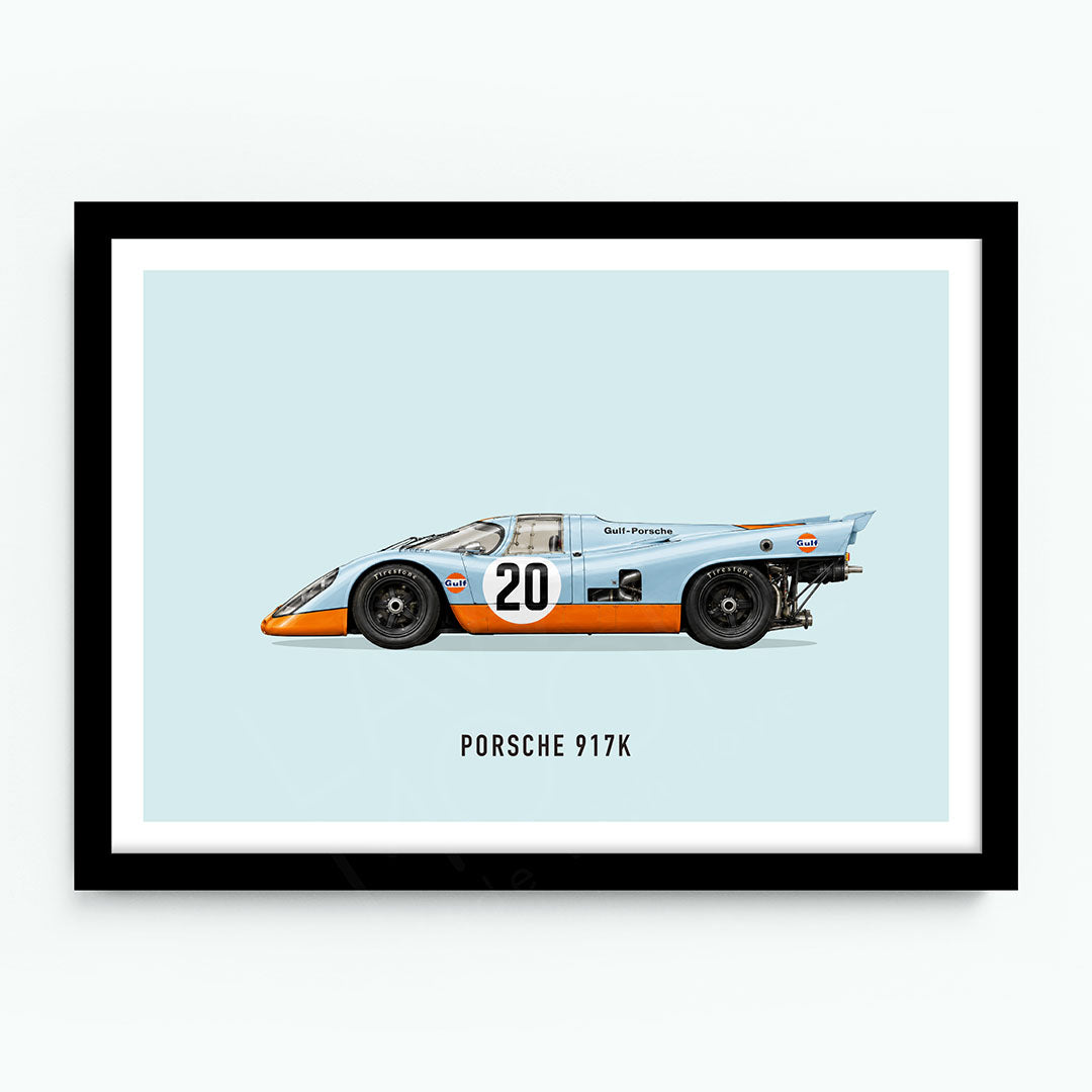 Porsche 917K Car Poster