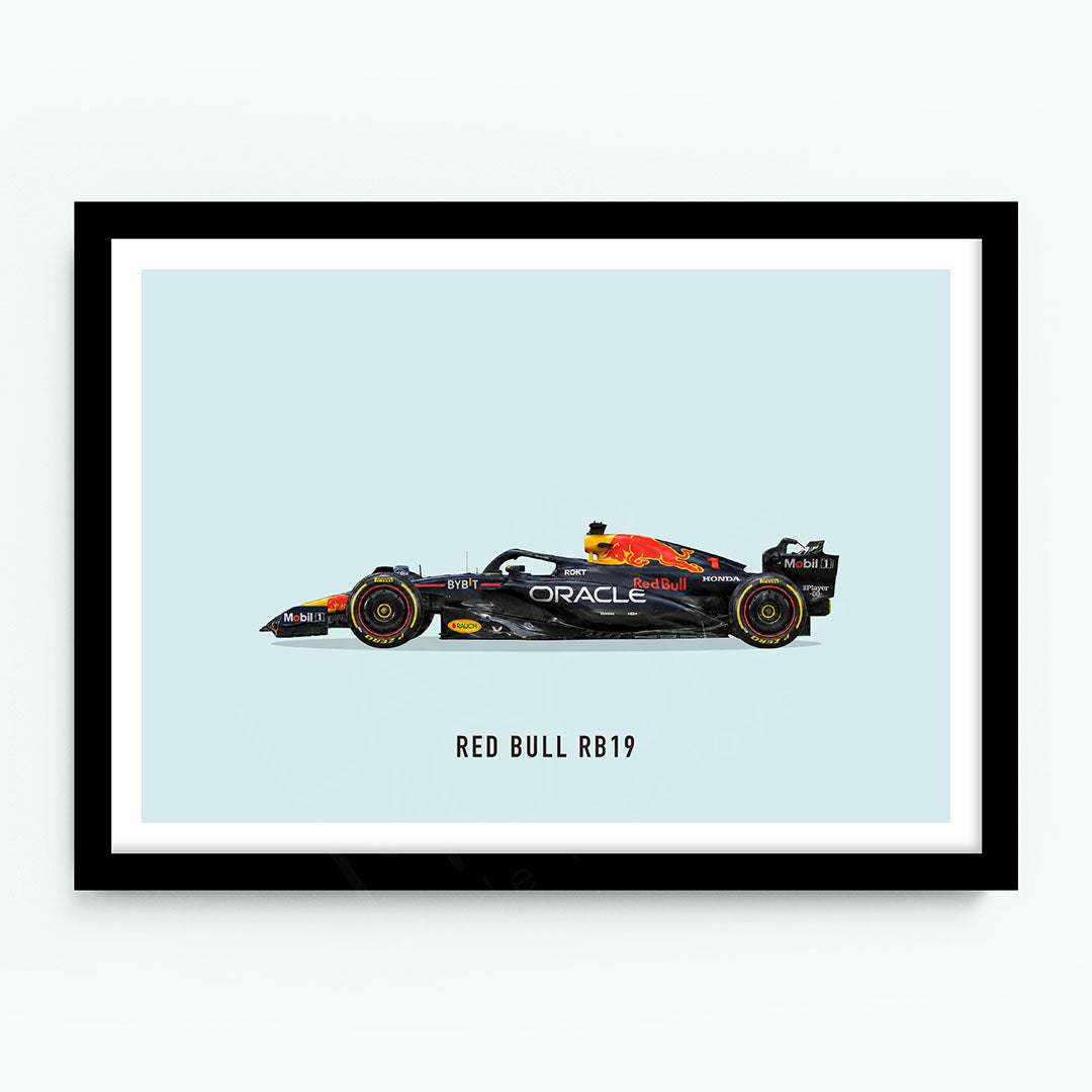 Red Bull RB19 F1 Car Poster