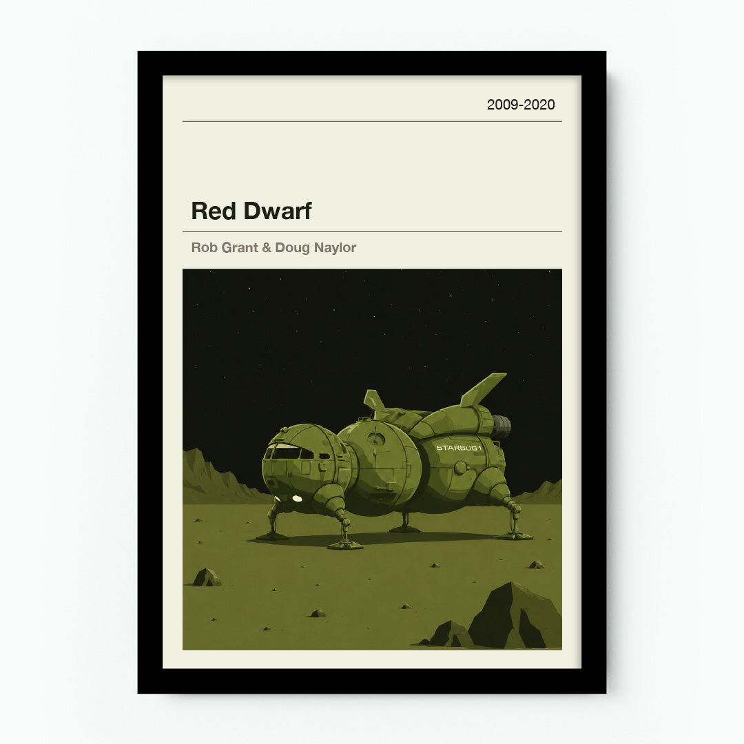 Red Dwarf Starbug TV Poster