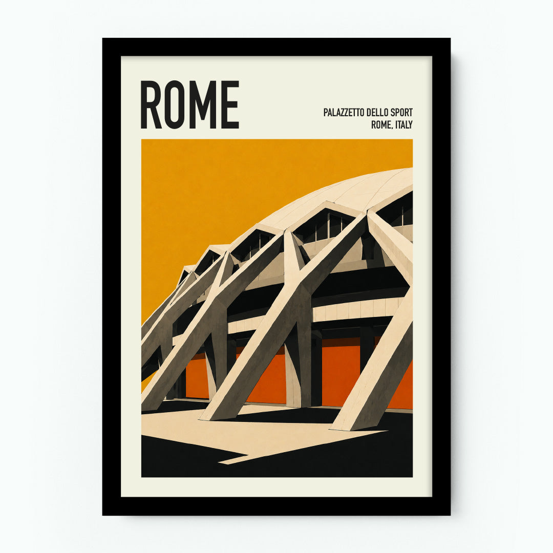 Palazzetto Dello Sport Rome Poster