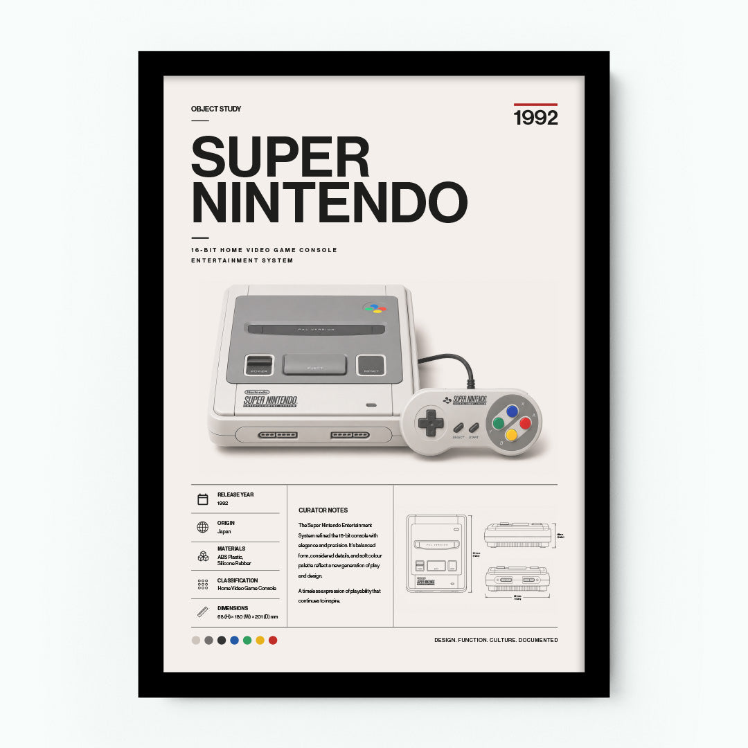 Object Study Super Nintendo