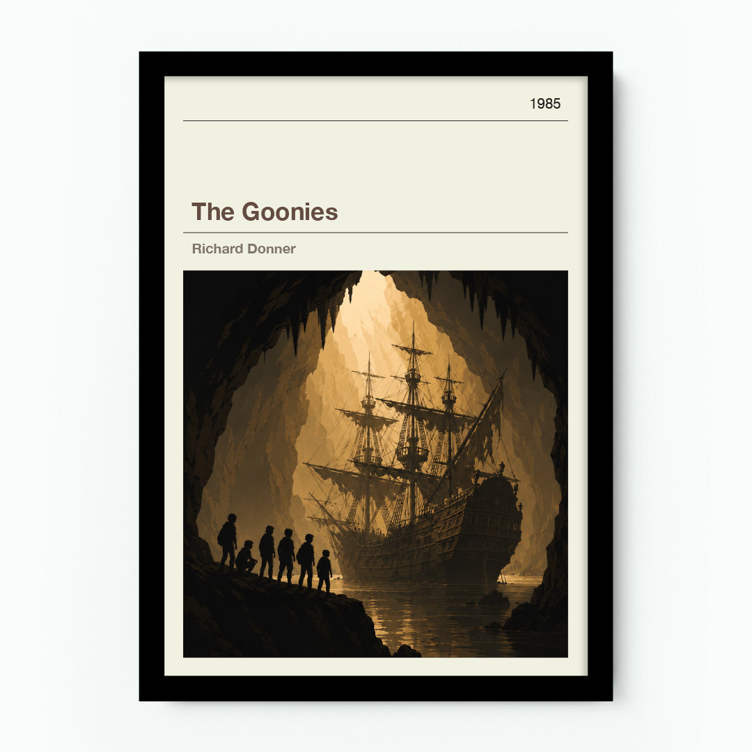 The Goonies Ship Movie Poster