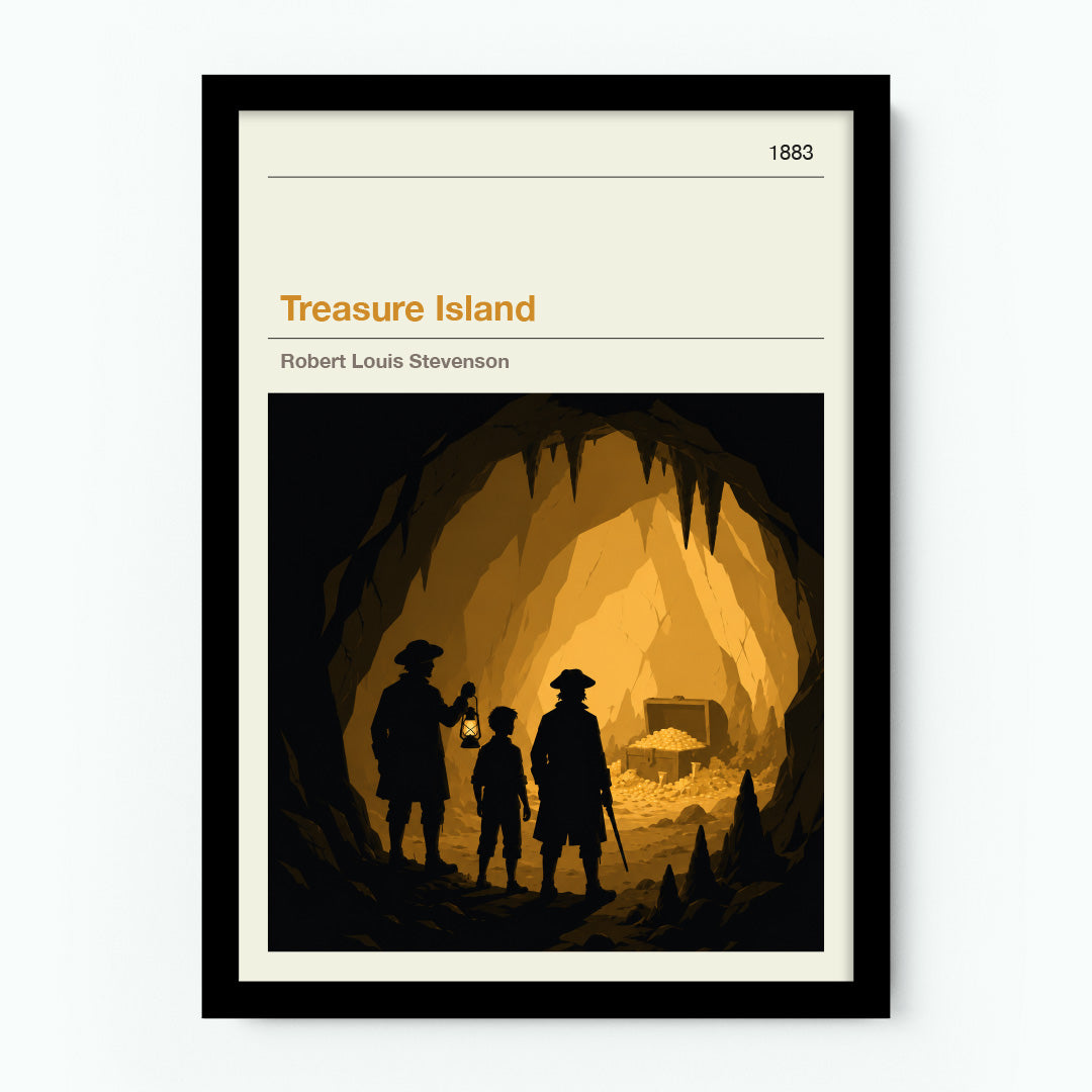 Treasure Island (Treasure) by Robert Louis Stevenson Poster