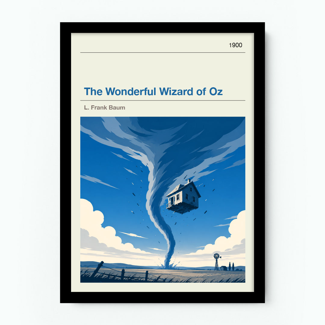 The Wonderful Wizard of Oz (Tornado) by L. Frank Baum Poster