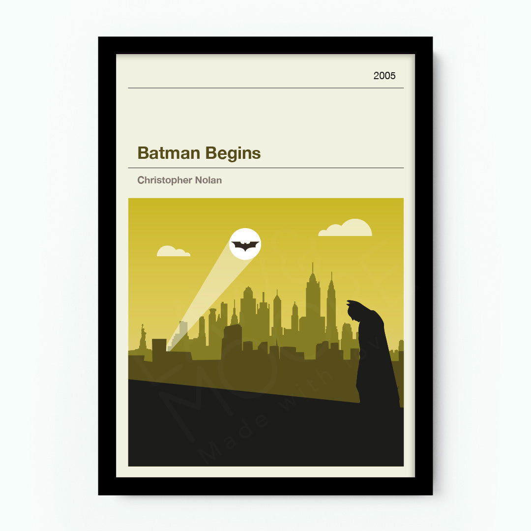 Batman Begins Movie Poster