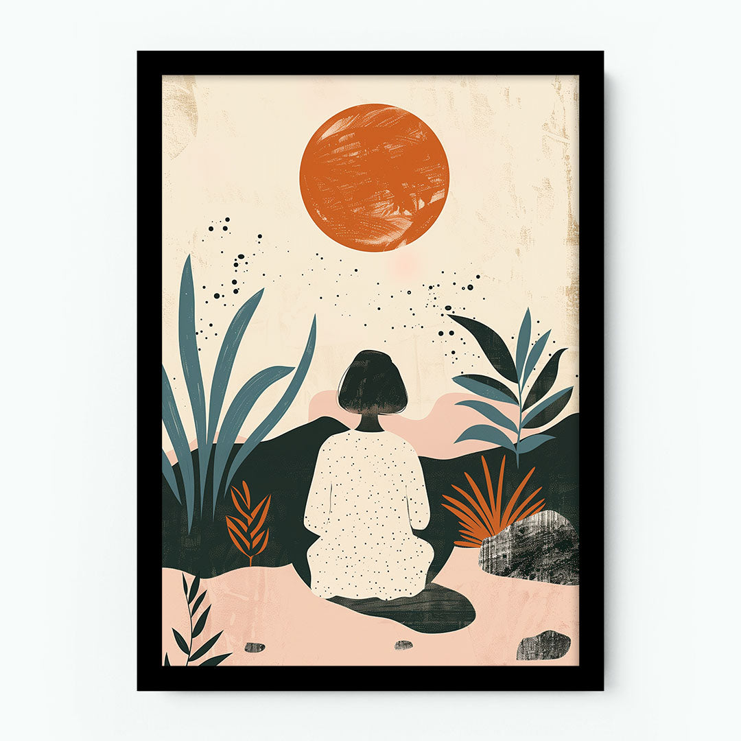 Boho Minimalist Poster