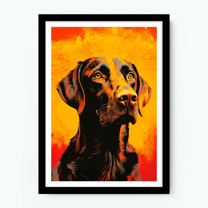 Labrador Retriever Dog Poster