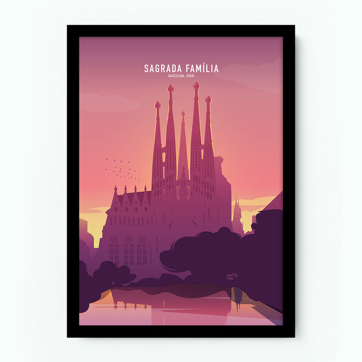 Sagrada Familia Barcelona Spain Poster