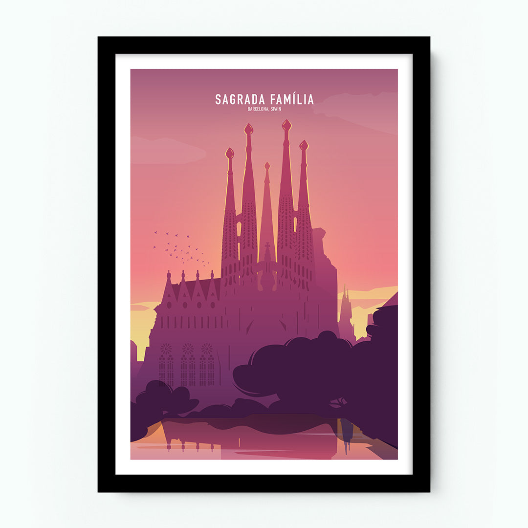Sagrada Familia Barcelona Spain Poster