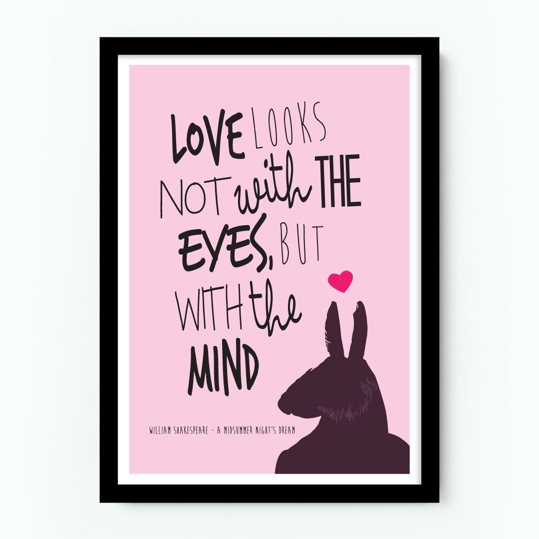 A Midsummer Nights Dream Shakespeare Poster