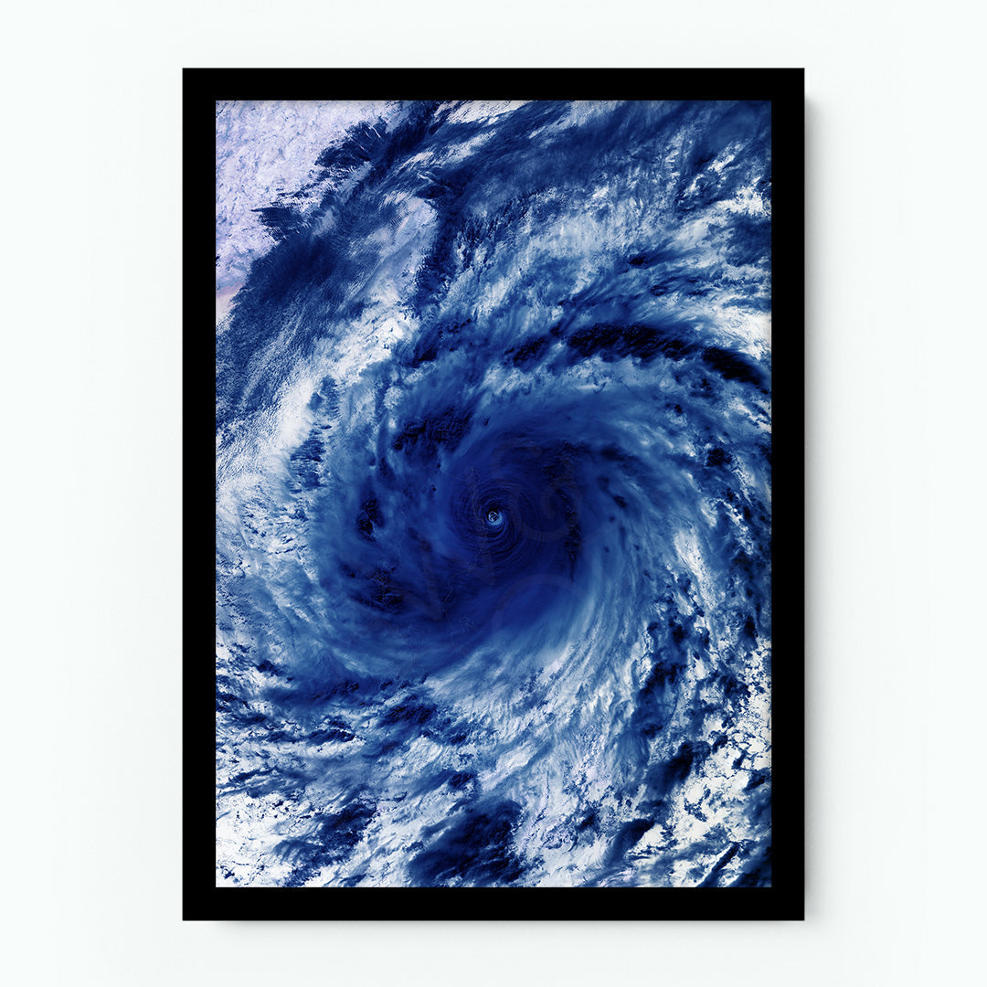 Tropical Cyclone – Earth From Above Poster